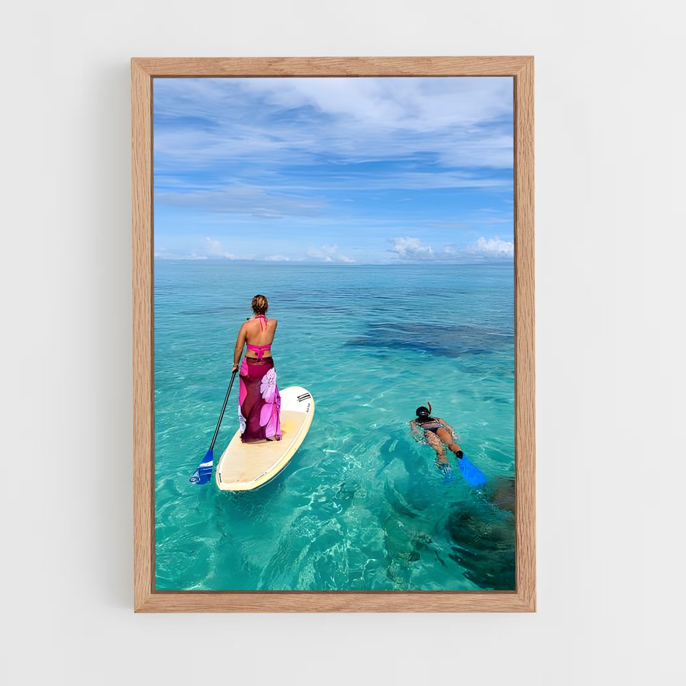 Poster Aventure Marine – affiche Plongée sous-marine (vue 4)